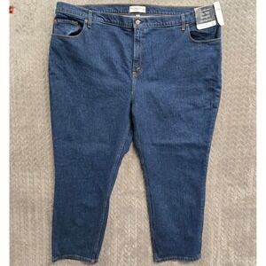 Abercrombie & Fitch Curve Love 90s Straight Ultra High Rise Jeans 24S 48x28 NWT